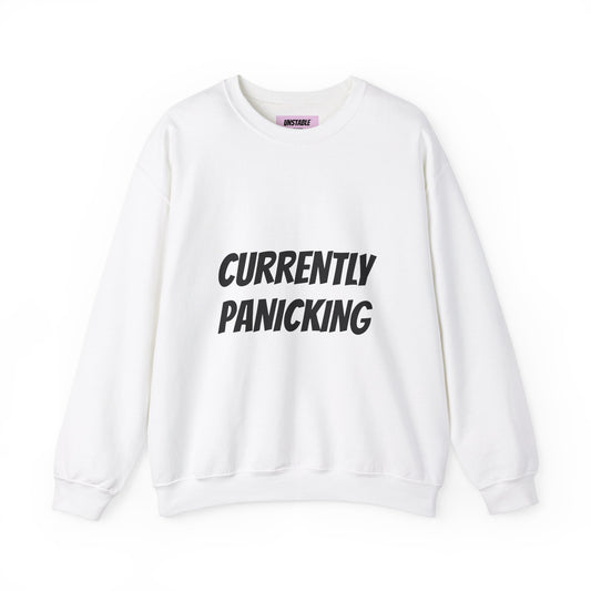 Currently Panicking Sweatshirt